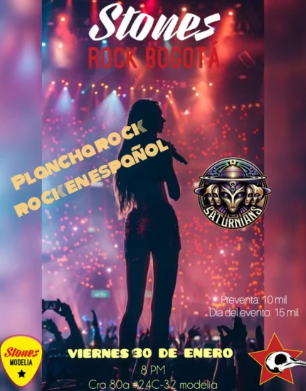 PLANCHA ROCK Y ROCK EN ESPAÑOL