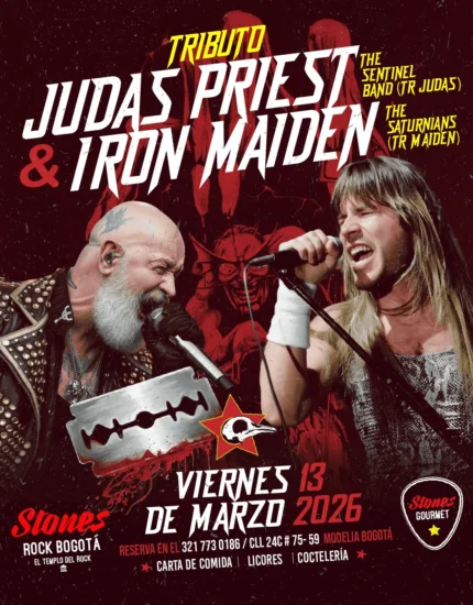 TRIBUTO JUDAS PRIEST Y IRON MAIDEN