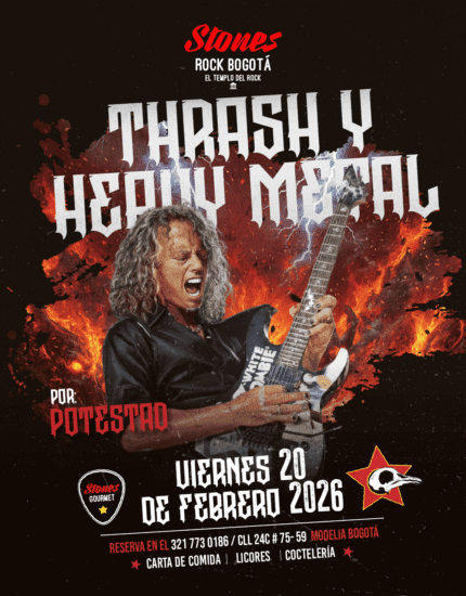 THRASH Y HEAVY METAL